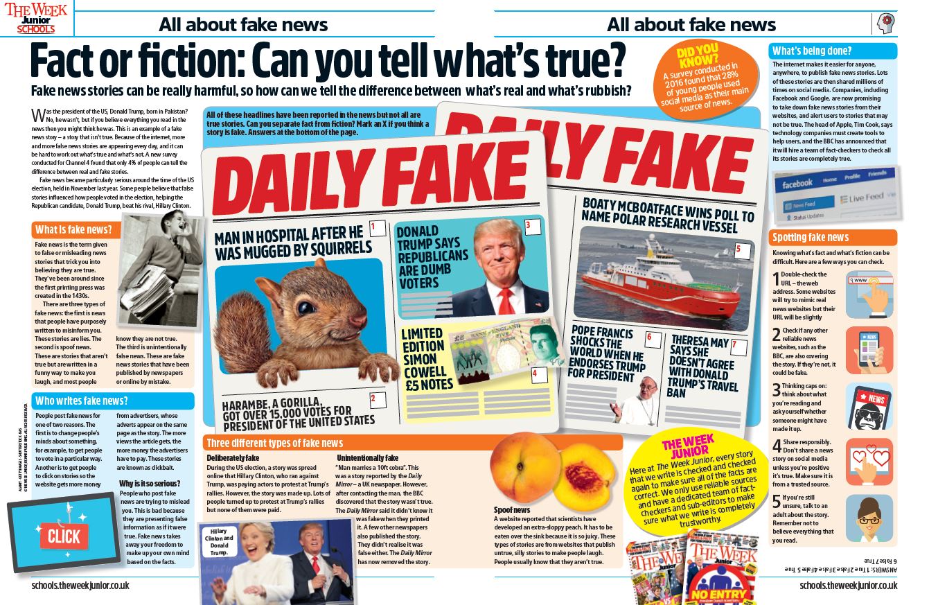 Fake News | The Week Junior Schools